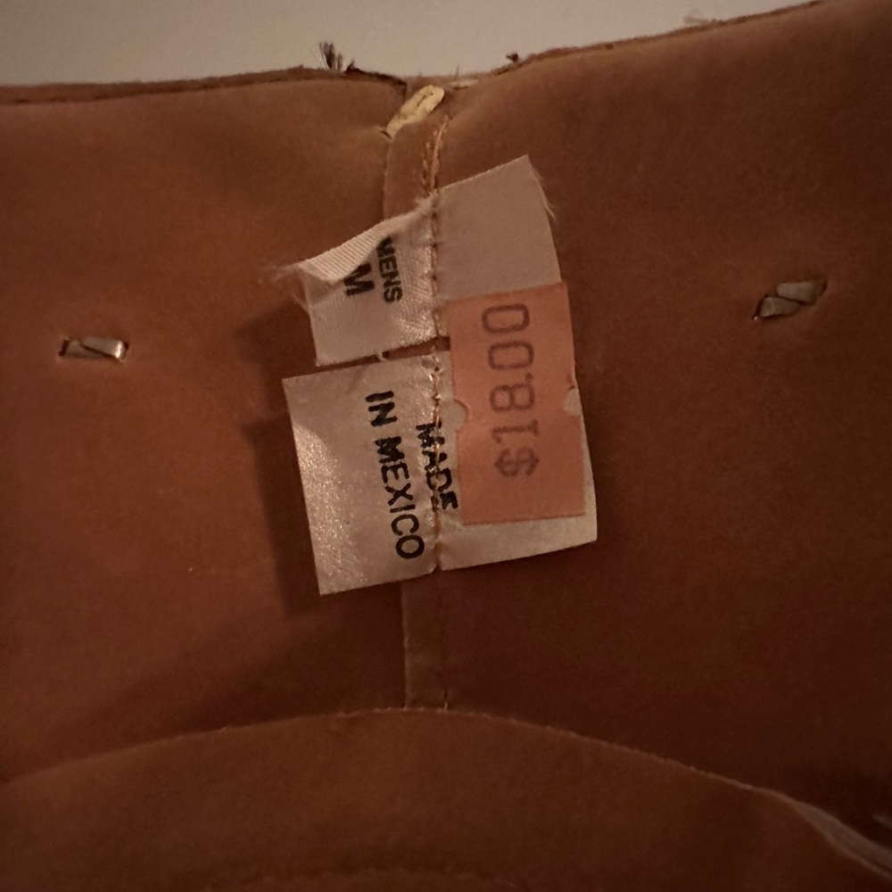 Men’s M Cowboy Hat Made in Mexico NWOT - Picture 4 of 6